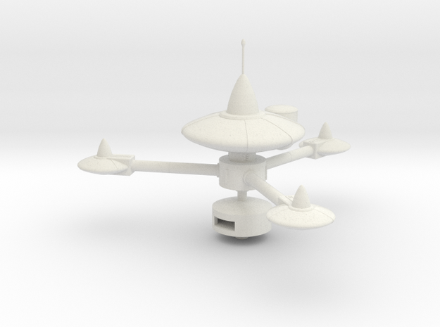 2500 Deep Space K Class Station in White Natural Versatile Plastic