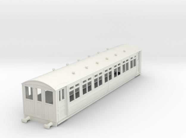 o-43-midland-railway-heysham-electric-tr-coach in White Natural Versatile Plastic