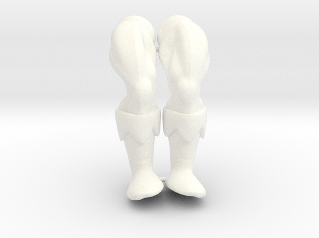 Angast Legs VINTAGE in White Processed Versatile Plastic