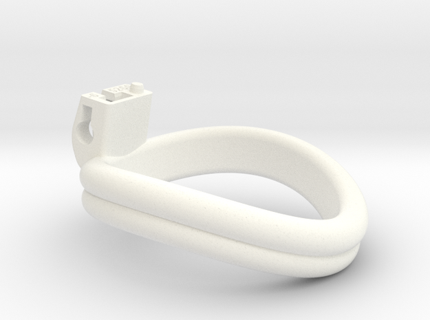 Cherry Keeper Ring G2 - 52x60mm Double -6° ~56.1mm in White Processed Versatile Plastic