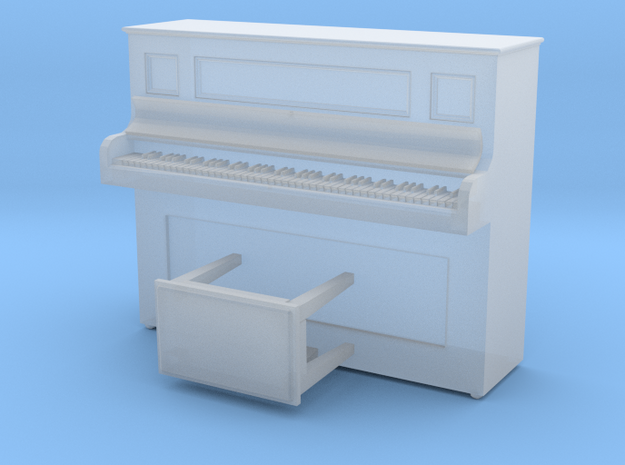 HO Scale Piano in Tan Fine Detail Plastic