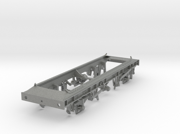 4mm TTB molasses tank chassis in Gray PA12