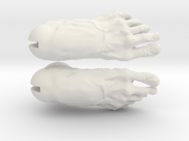 boy-2021-ballet feet in White Natural Versatile Plastic