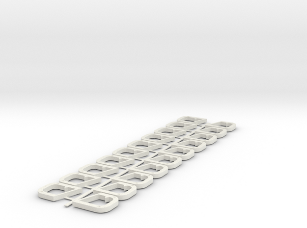  prototype counters10xdown in White Natural Versatile Plastic