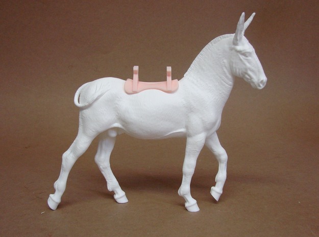 Juanico-saddle-1:9 in White Natural Versatile Plastic