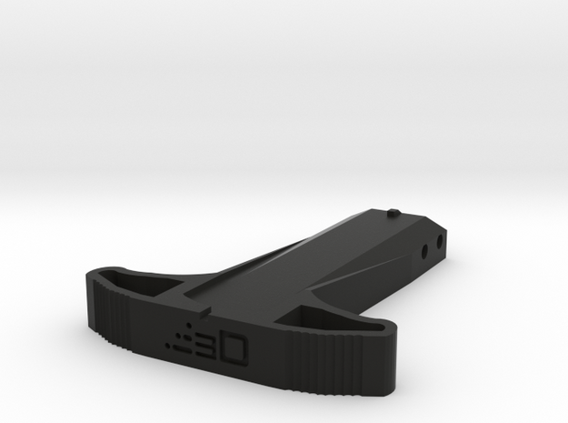 M27 Mock Charging Handle for Max Stryker Nexus Pro in Black Natural Versatile Plastic