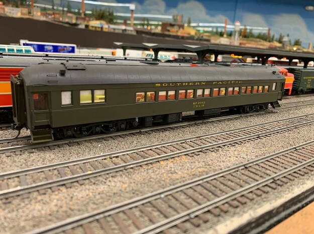 Southern Pacific 72-C-1 News Agent Floor and Ends in Tan Fine Detail Plastic