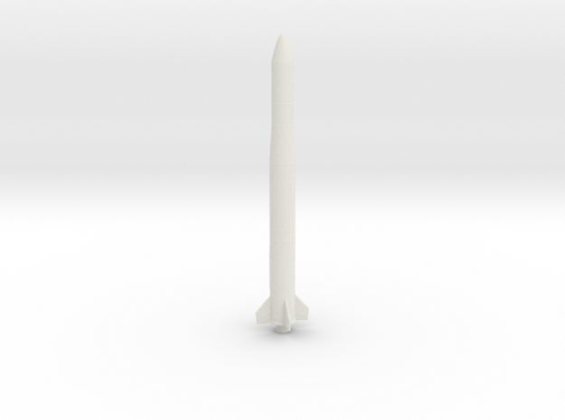 Virgin Orbit LauncherOne in White Natural Versatile Plastic: 6mm