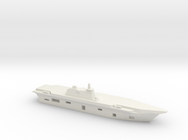 1/2400 Scale Russian Navy Project 23900 Ivan Rogov in White Natural Versatile Plastic