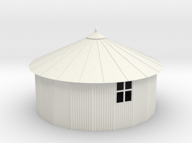 cp-32-col-stephens-camping-hut in White Natural Versatile Plastic