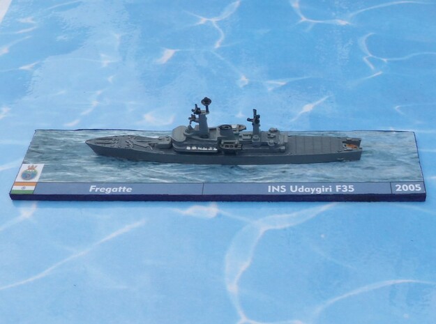 Indian INS Udaygiri Frigate 2006 1/1250 in Tan Fine Detail Plastic