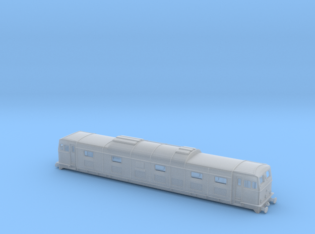 BR EM2 Class 77 Bodyshell N Gauge (1/148) in Tan Fine Detail Plastic