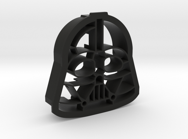 Darth Vader Cookie Cutter in Black Natural Versatile Plastic