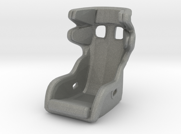 Race Seat P-CUP17 - 1/16 in Gray PA12