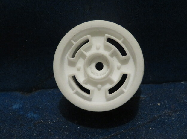 Rims for Tamiya Alpine A110 M-Chassis - Model-02 in White Processed Versatile Plastic
