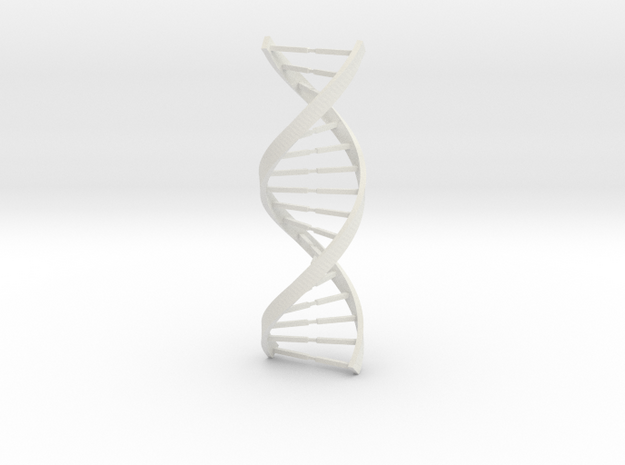 DNA in White Natural Versatile Plastic