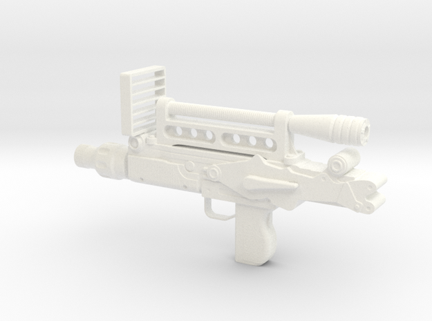 James Bond - Moonraker Gun - 1:6 in White Processed Versatile Plastic