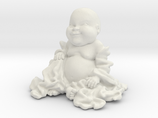 baby face buddha in White Natural Versatile Plastic