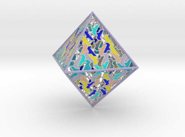 octaédron color1 in Natural Full Color Sandstone