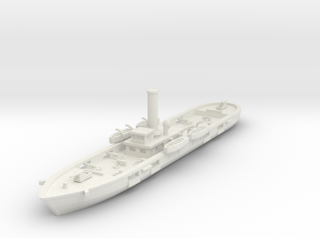1/600 USS Varuna  in White Natural Versatile Plastic
