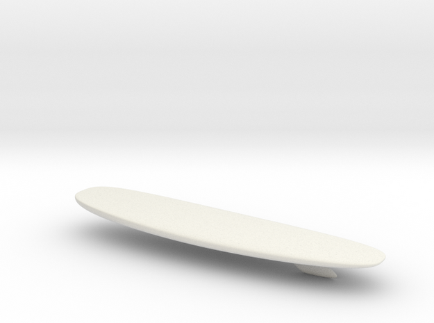 Surfboard scale 1:24 SCX24, RC4WD in White Natural Versatile Plastic