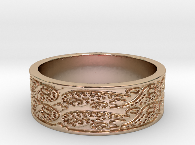 Paisley (Size 7.5) in 14k Rose Gold