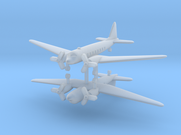 1/700 C-47 Skytrain (x2) in Smooth Fine Detail Plastic