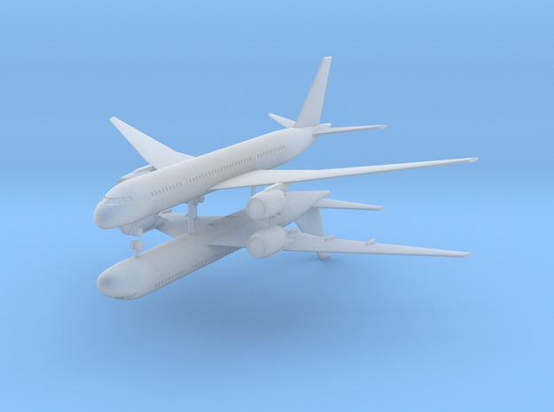 1/700 Boeing 787-800 Dreamliner (x2)  in Tan Fine Detail Plastic