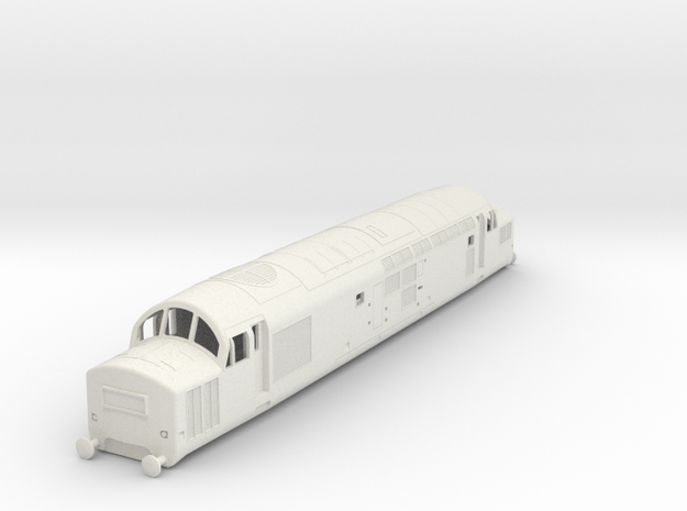 b-87-br-class-37-diesel-loco-2nd-batch in White Natural Versatile Plastic