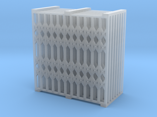 Grille Sliding Door 01. 1:72 Scale in Smooth Fine Detail Plastic