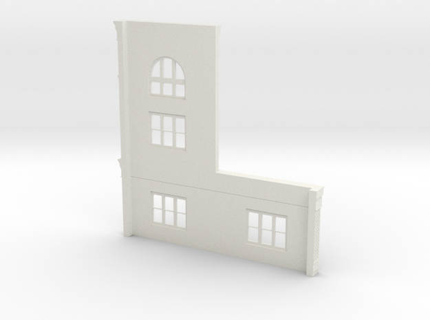 French street building part1A in White Natural Versatile Plastic