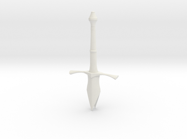 Greatsword (Armoury Pencils) in White Natural Versatile Plastic