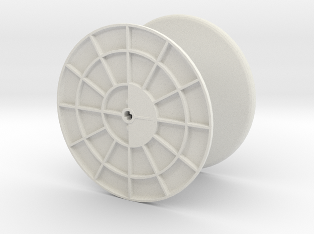 stringreel diameter 11x7 wide in White Natural Versatile Plastic