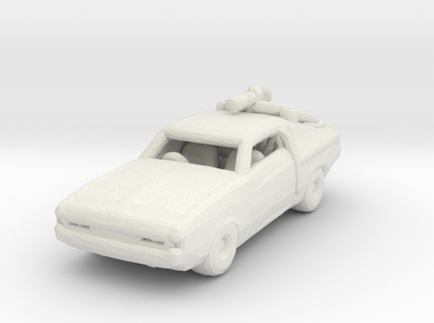 FR. 1971 Chrysler Valiant Charger 770. Prince Vali in White Natural Versatile Plastic