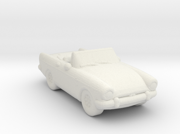 1964 Sunbeam Tiger 1:160 scale white only in White Natural Versatile Plastic