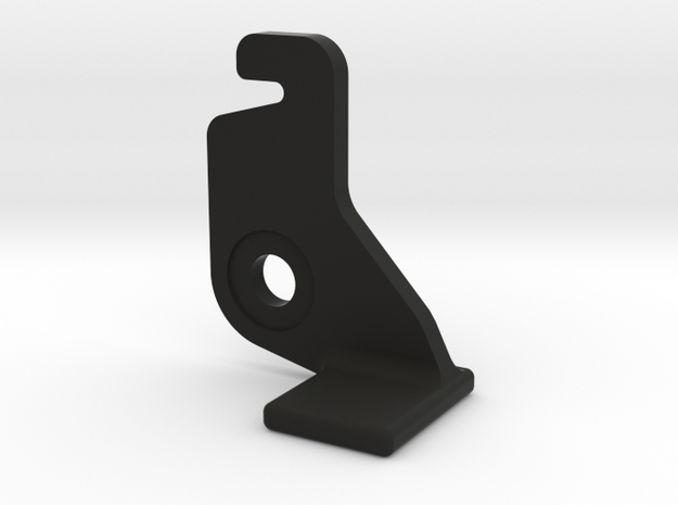 Atwood Double Pane Window Latch in Black Natural Versatile Plastic