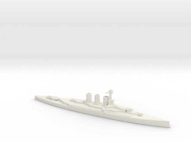HMS Tiger 13.5 inch 1/1300 in White Natural Versatile Plastic