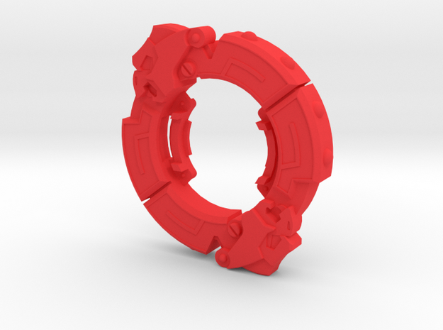 Bey Voltaic Ape Attack Ring in Red Processed Versatile Plastic