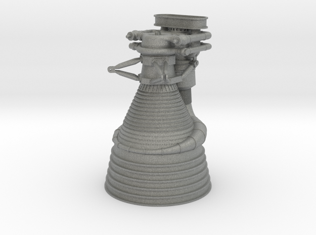 Full Engine - 72Scale -NOT FOR PRINT - Low Poly in Gray PA12