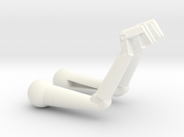 POTP: Grimlock Trex arms in White Processed Versatile Plastic