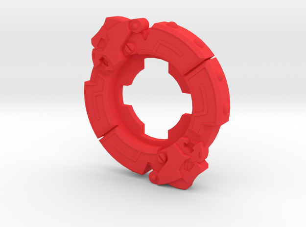 Bey Voltaic Ape MS Attack Ring in Red Processed Versatile Plastic