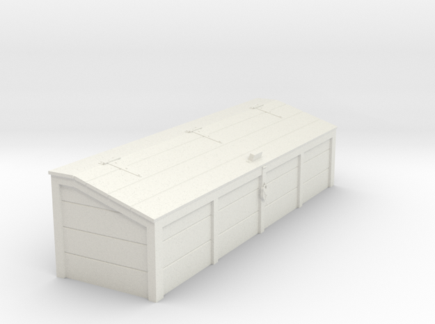 O Scale Tool Chest in White Natural Versatile Plastic