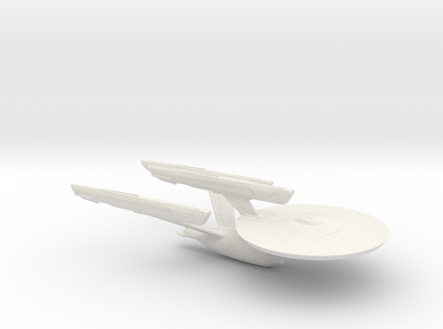 1/4800 Federation Class (Discovery) Refit in White Natural Versatile Plastic