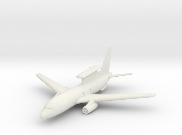 1/500 Boeing 737 AEW&C (E-7A Wedgetail) in White Natural Versatile Plastic
