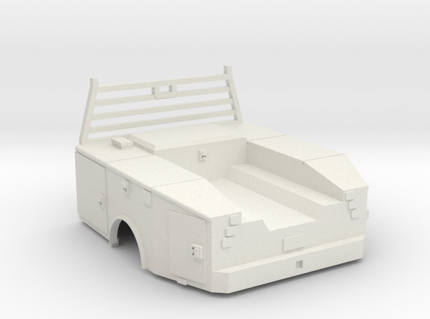 Universal Highwayman With Cab Guard 1-50 Scale in White Natural Versatile Plastic