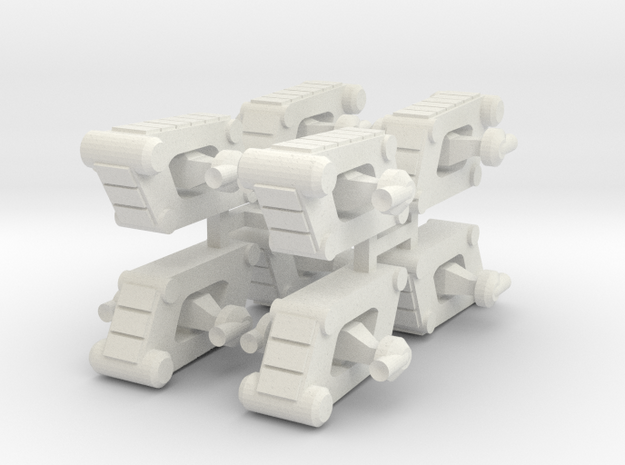 8 Scout Tank x8 in White Natural Versatile Plastic