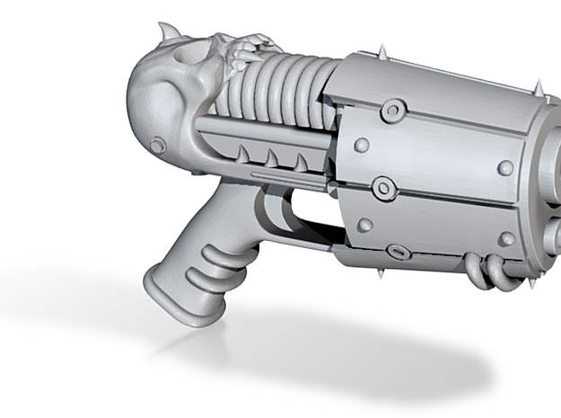 Chaos Plasma Gun Plasma 1/18 JoyToy Ver1 in Tan Fine Detail Plastic