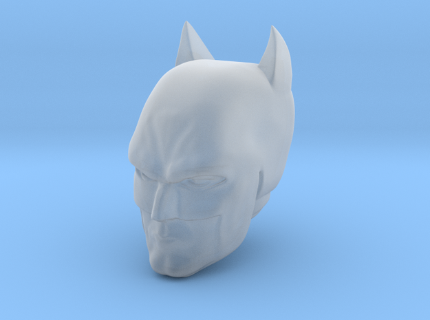 Batman Head  in Tan Fine Detail Plastic