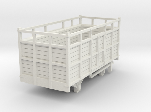 a-cl-87-cavan-leitrim-open-cattle-wagon in White Natural Versatile Plastic