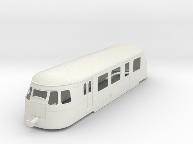 bl19-billard-a80d-railcar in White Natural Versatile Plastic